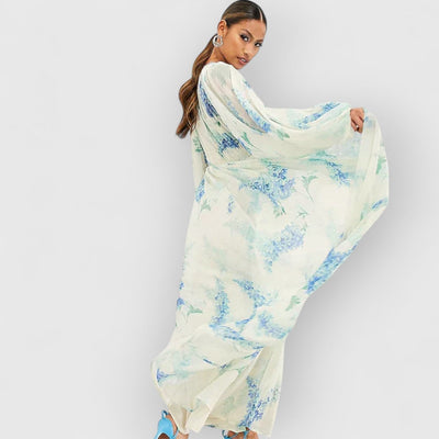 Vivia | Premium-Samtkleid in Hellblau