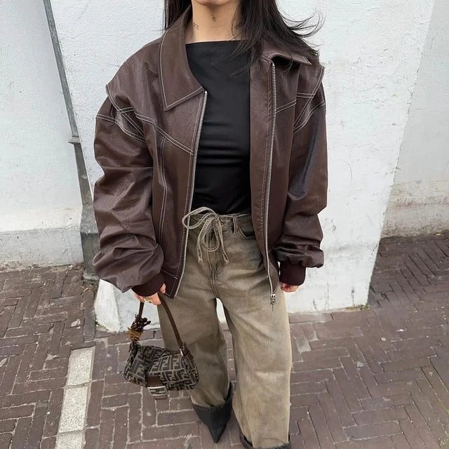 Ada Lederjacke