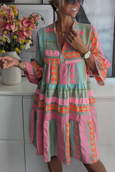 Kiki - Elegantes Frühlings-Midi-Kleid (Fast ausverkauft)