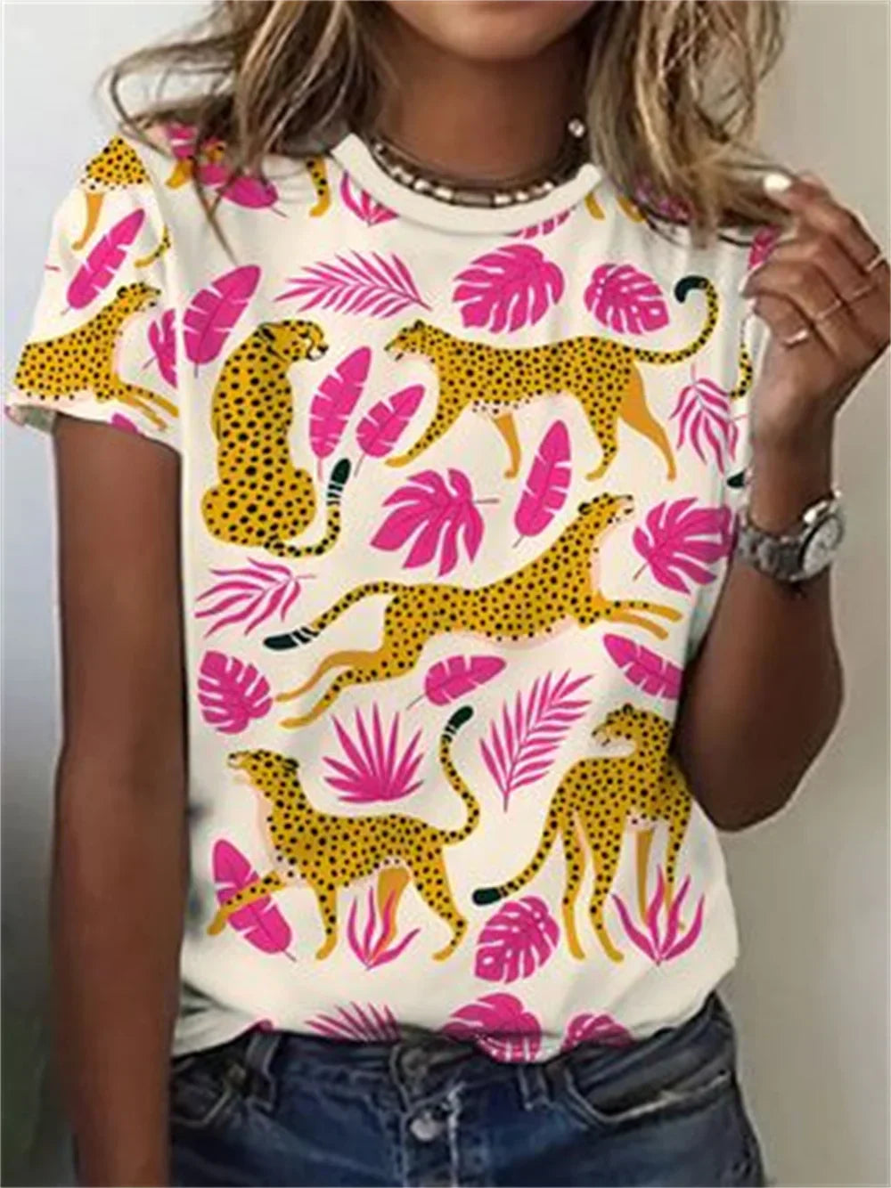 Muriella™ - Exklusives Damenhemd mit Tiermuster