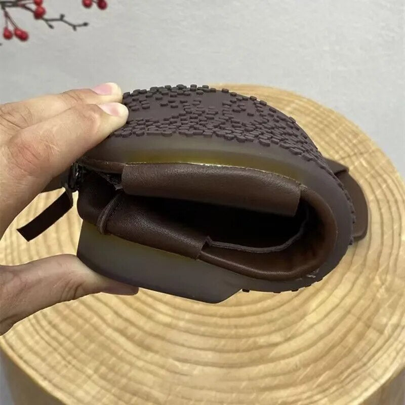 Coolen - Coole Rutschfeste Leder Sandale für Damen & Herren