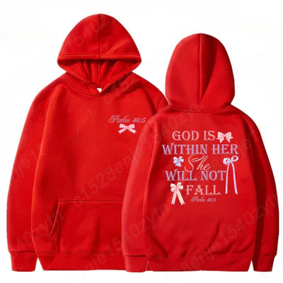 Faith™ – Psalm 46:5 Inspirierender Hoodie