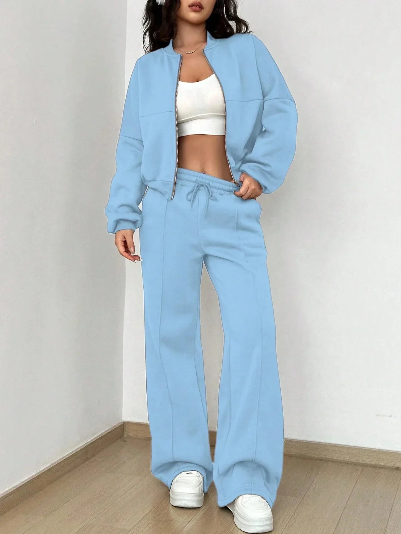 Zweiteiliges Lounge-Set | Bequemer Schnitt | Sportlich-lässiger Look
