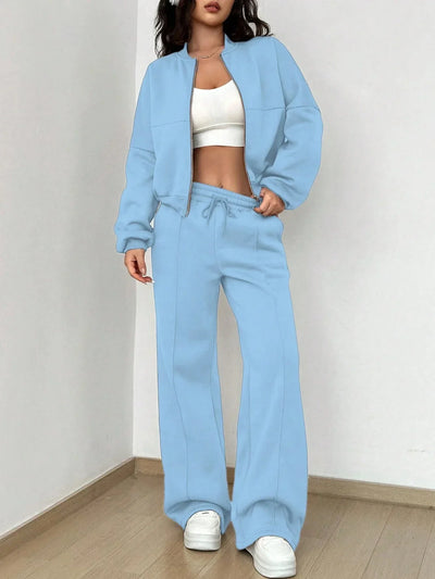 Zweiteiliges Lounge-Set | Bequemer Schnitt | Sportlich-lässiger Look