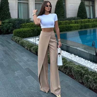 Nariko | Elegante Hosen mit Volant