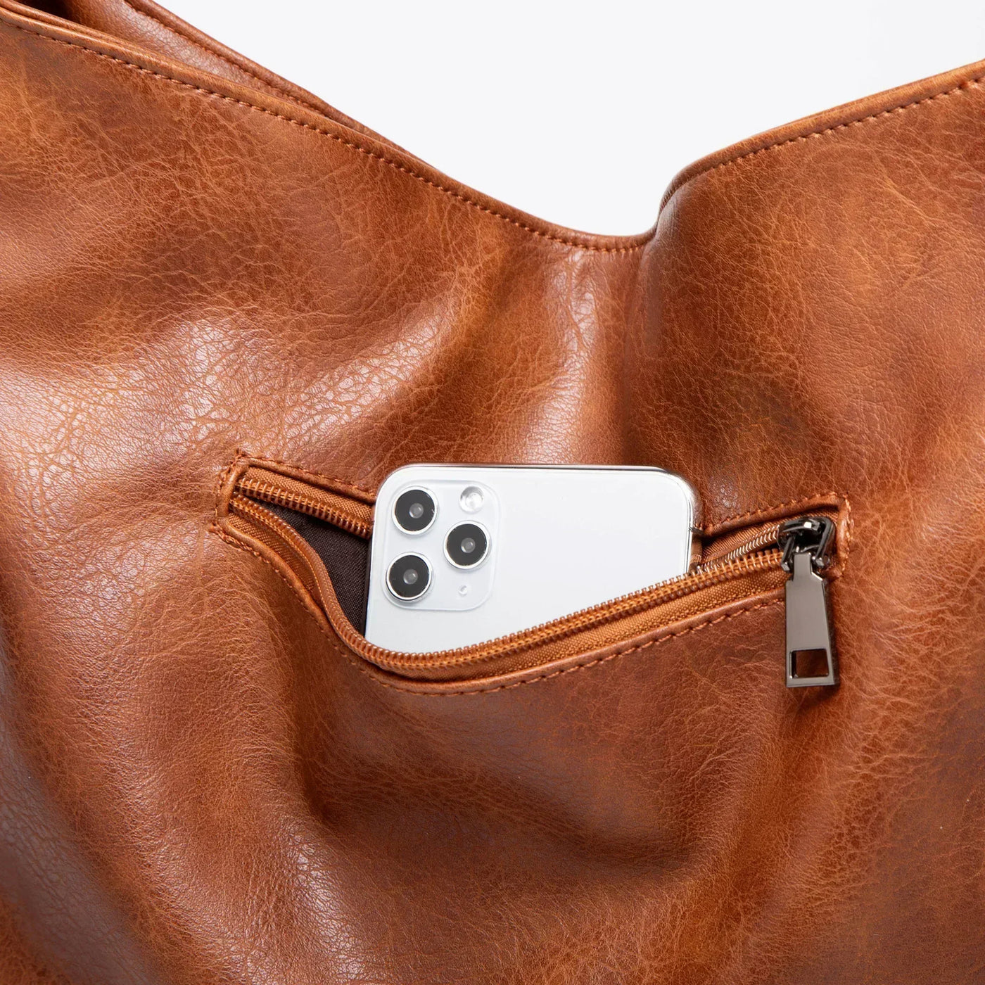 Priscilla - Lässige Ledertasche