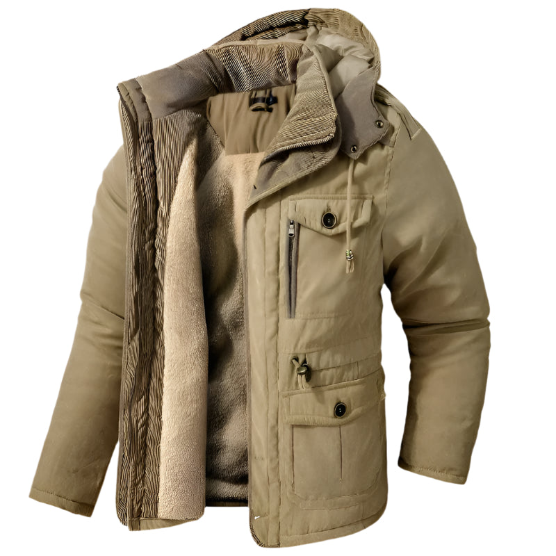 Lauris™ Warme Winterjacke mit Fleece-Futter