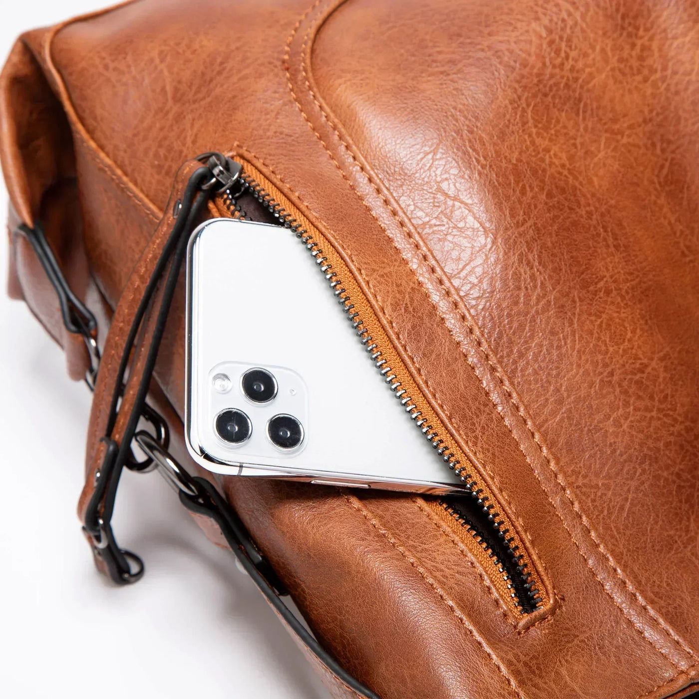 Priscilla - Lässige Ledertasche