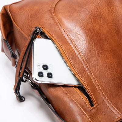 Priscilla - Lässige Ledertasche