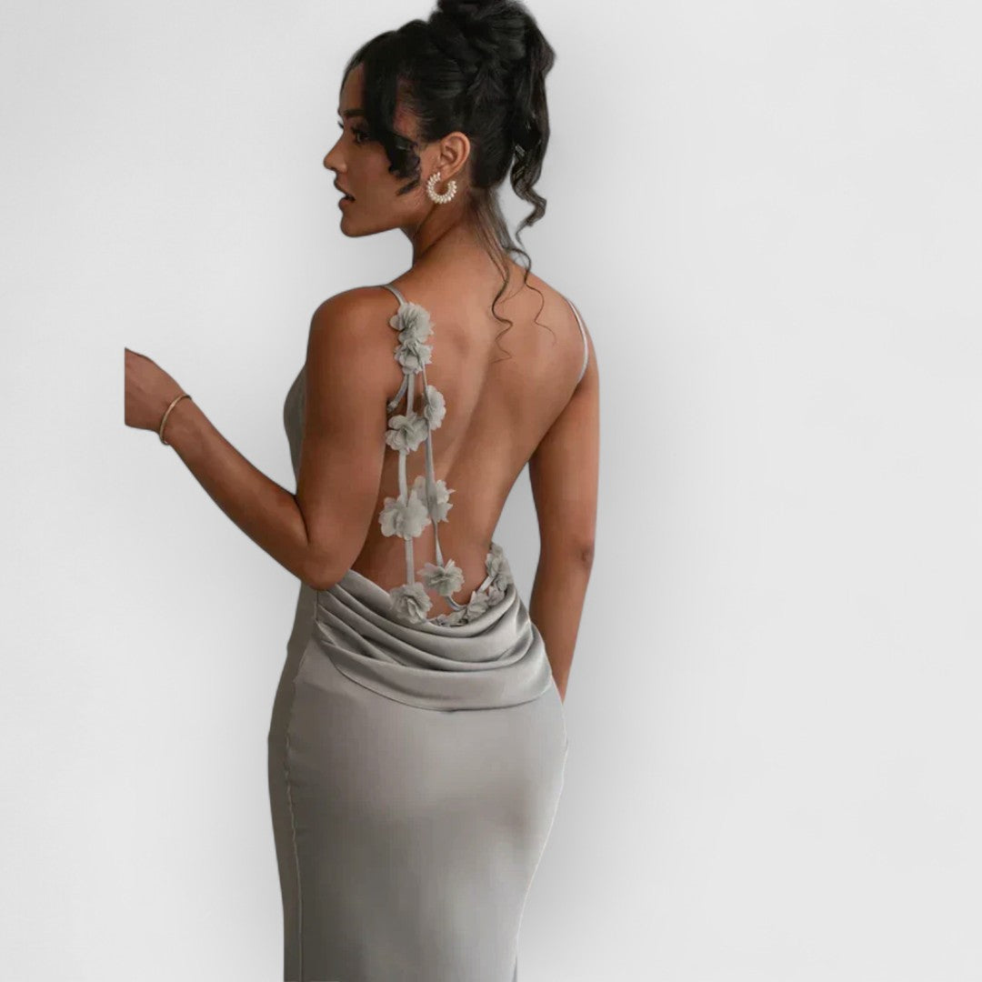 Romina | Romantisches Rückenfreies Kleid