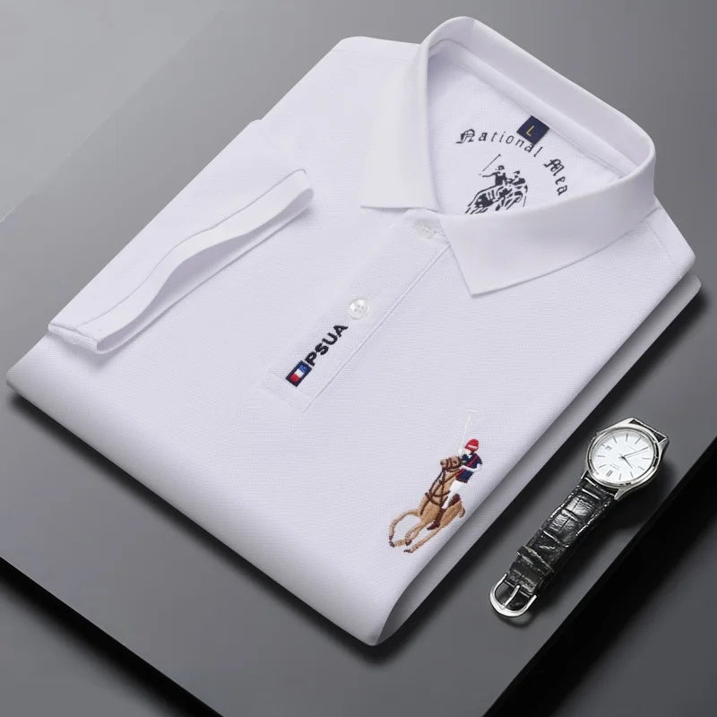 ROSSI ROMA | Luxus-Poloshirt mit Logo