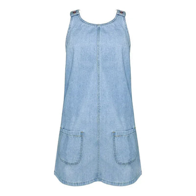 Malwina – Praktisches Und Leichtes Sommerkleid aus Denim