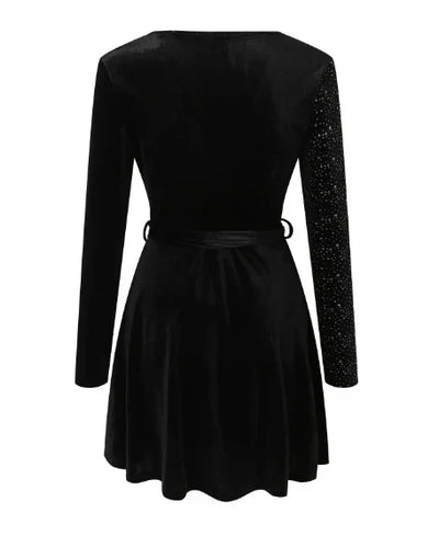 Amelia - Kleid  Damen Pailletten  Schmeichelhaft