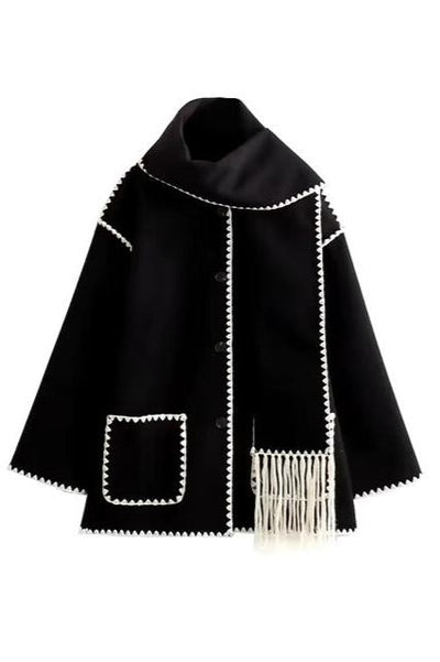 Viona | Bequeme Wollumhangjacke