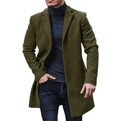 Tycho™ Herren Eleganter Langmantel