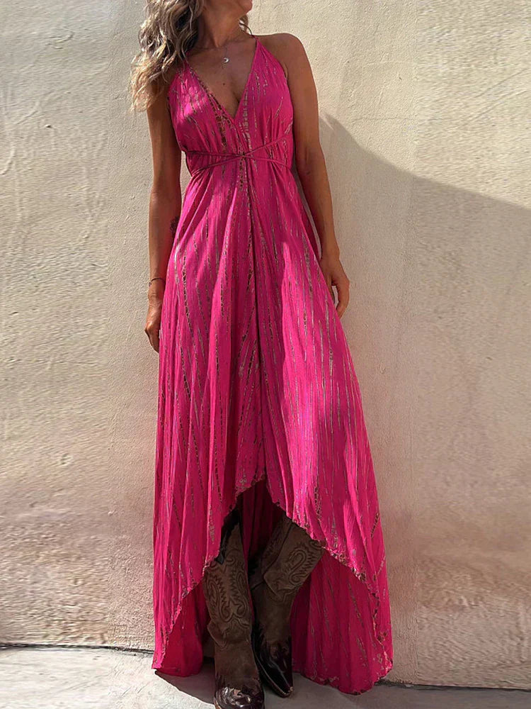 Ronata - Elegantes Boho-Maxikleid für Damen