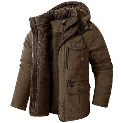 Lauris™ Warme Winterjacke mit Fleece-Futter
