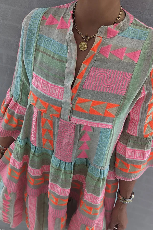 Kiki - Elegantes Frühlings-Midi-Kleid (Fast ausverkauft)