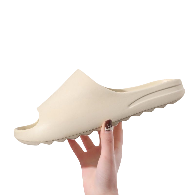 Jolina - Damen Pantoletten im Yeezy Stil Bequem