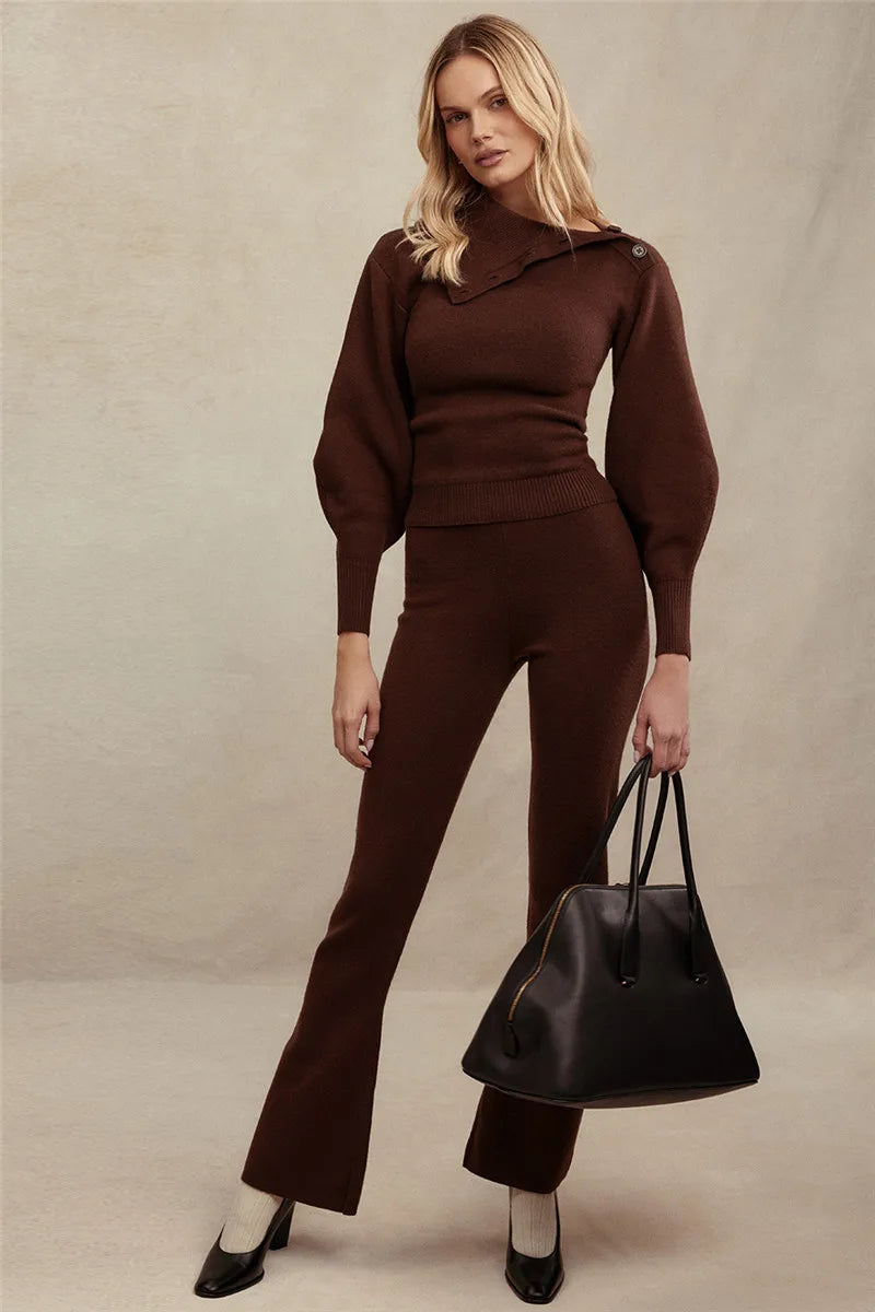 Elegantes Strickset | Minimalistisches Design | Stilvoller Komfort