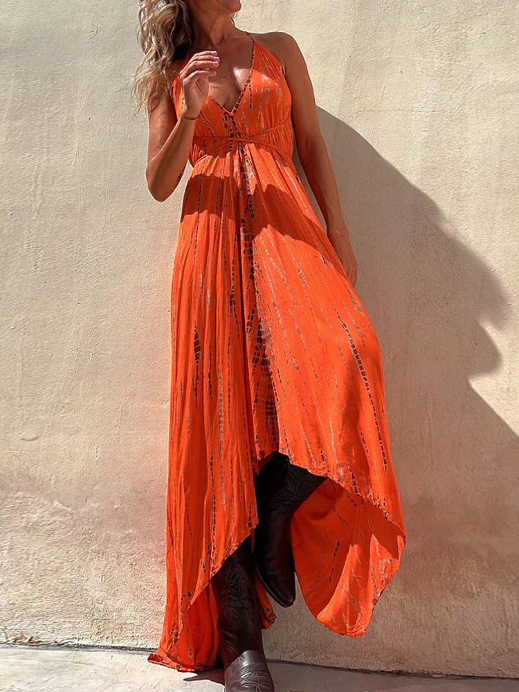 Ronata - Elegantes Boho-Maxikleid für Damen