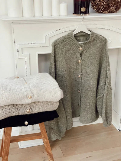 ComfyGo™ | Luxuriöser Oversized-Cardigan