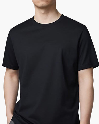 Herren Lässig Rundhals T-Shirt | Kurzarm
