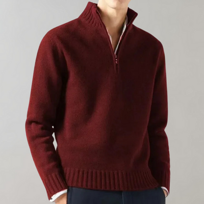 Klassischer Herren Sweater aus Baumwolle - Bequem & Elegant