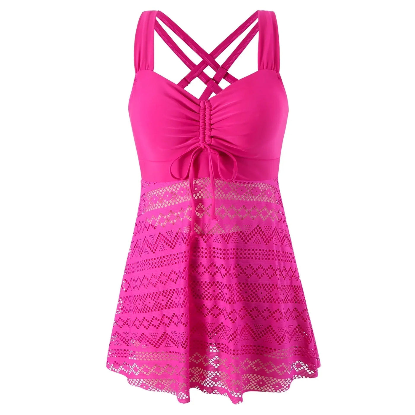 Loriane – Prämie Badeanzug Mit Spitzen Halter