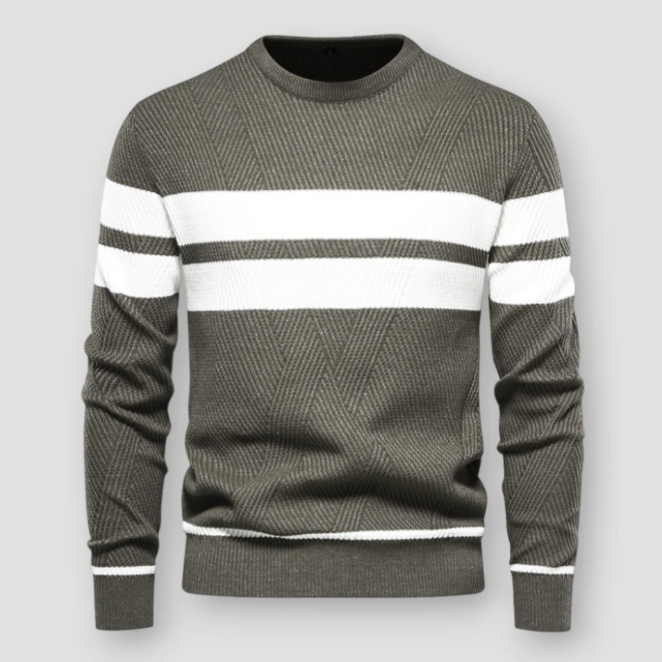 Absalom | Herren Streifenpullover