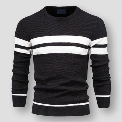 Absalom | Herren Streifenpullover