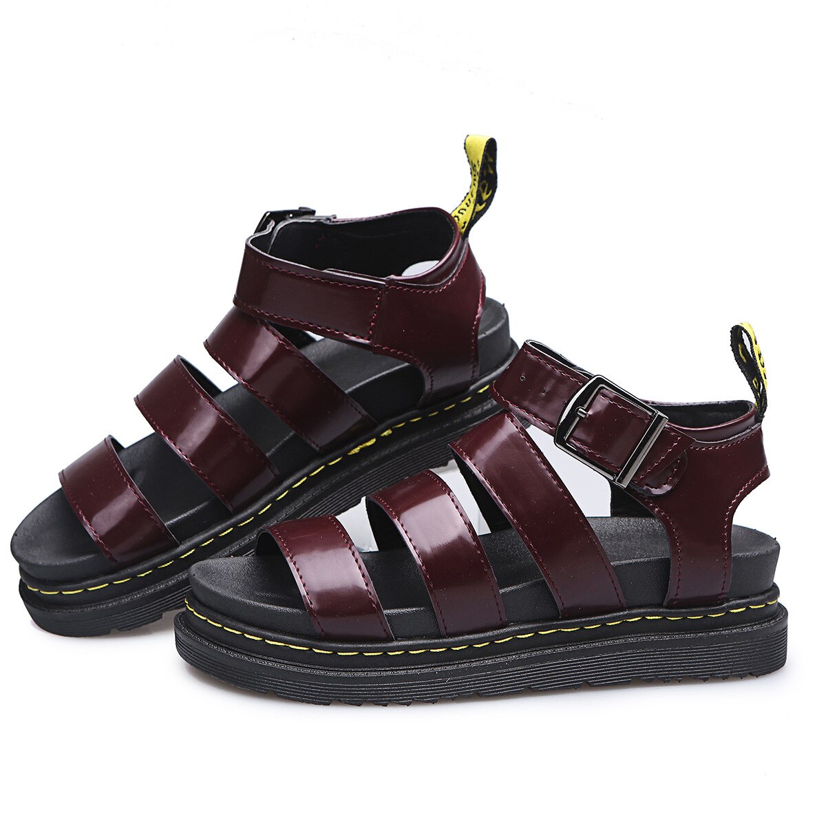 Loren - Bequeme Stilvolle Ledersandalen