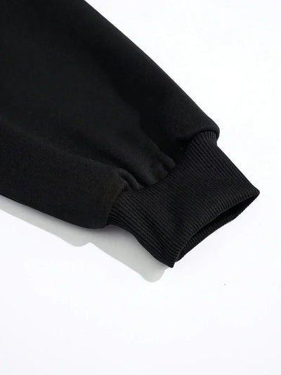 Sweatshirt mit Herzprint | Rundhalsausschnitt | Lässiger Streetstyle