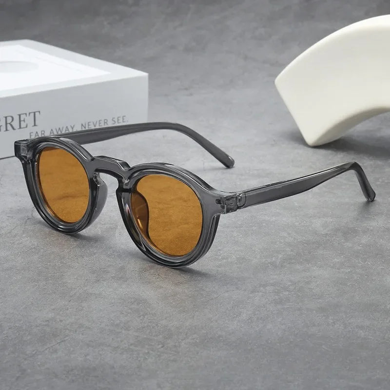 Spectralux – Stilvolle Sonnenbrille Mit Rundem Rahmen
