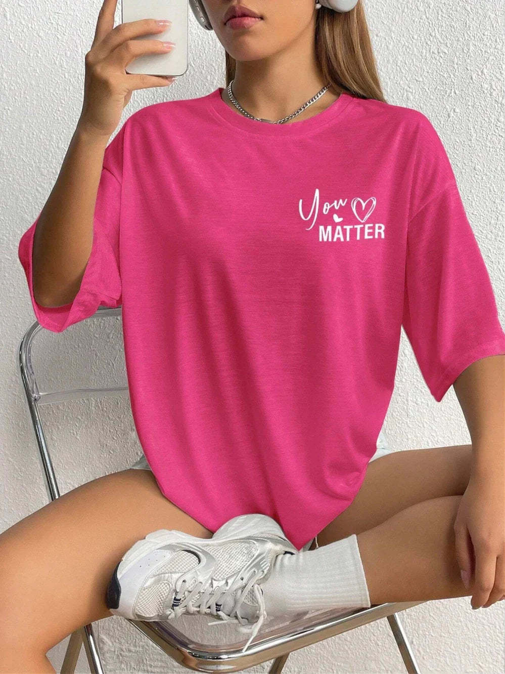 Mara™ – Du Zählst Oversized T-Shirt