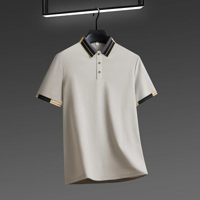 ROSSI ROMA | Poloshirt in Grobstrick