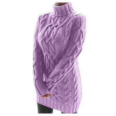 Heather™ Langer Strickpullover