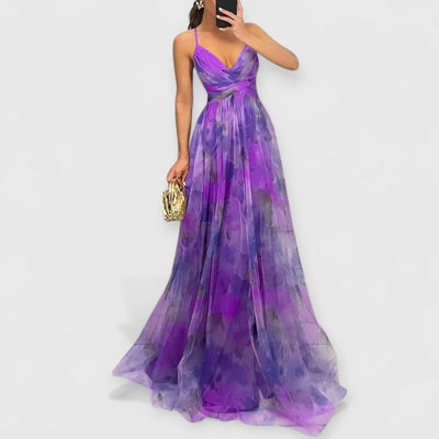 Giselle | Maxi Kleid Premium Blumenmuster