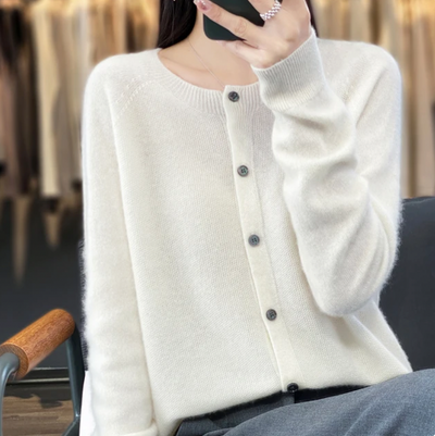 Darlene™ Gemütlicher Knopf-Cardigan