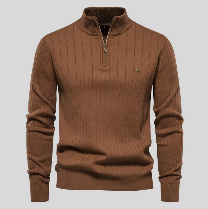Zdenka | Einfacher und stilvoller Winterpullover