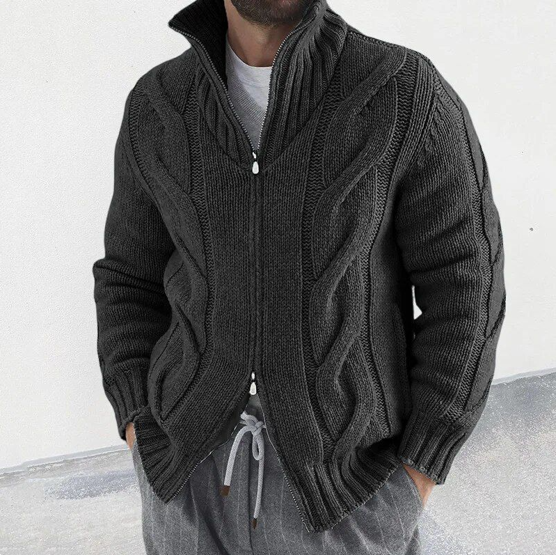 Zelie | Klassische und bequeme Winter-Strickjacke