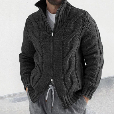 Zelie | Klassische und bequeme Winter-Strickjacke