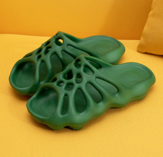 Katrina - Modische Plateau Pantoletten mit Cut-Outs und hohem Tragekomfort