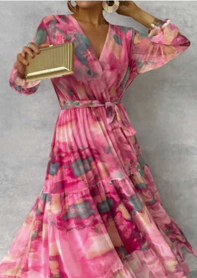 Ava - Maxikleid im Aquarell-Look, Ein sommerlicher Traum