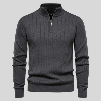 Zdenka | Einfacher und stilvoller Winterpullover