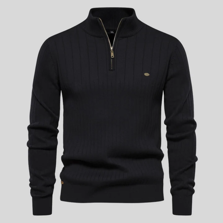 Zdenka | Einfacher und stilvoller Winterpullover