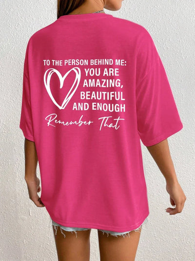 Mara™ – Du Zählst Oversized T-Shirt