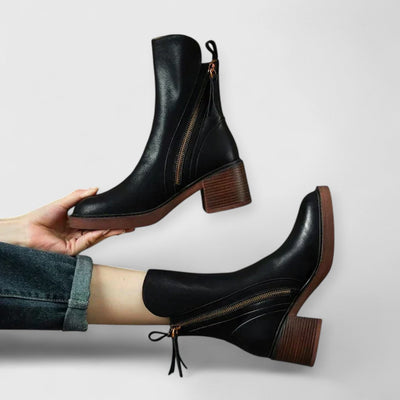 SERENE | Elegante Blockstiefeletten