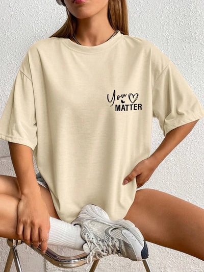 Mara™ – Du Zählst Oversized T-Shirt