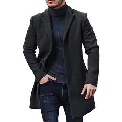 Tycho™ Herren Eleganter Langmantel